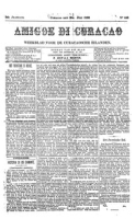 Amigoe di Curacao (30 Juli 1892), Amigoe di Curacao
