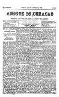 Amigoe di Curacao (3 September 1892), Amigoe di Curacao
