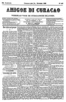 Amigoe di Curacao (1 Oktober 1892), Amigoe di Curacao