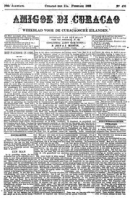 Amigoe di Curacao (11 Februari 1893), Amigoe di Curacao