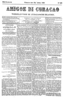 Amigoe di Curacao (15 April 1893), Amigoe di Curacao