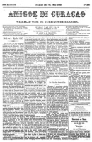 Amigoe di Curacao (6 Mei 1893), Amigoe di Curacao