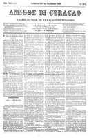 Amigoe di Curacao (4 November 1893), Amigoe di Curacao