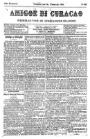 Amigoe di Curacao (3 Februari 1894), Amigoe di Curacao