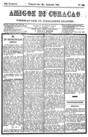 Amigoe di Curacao (25 Augustus 1894), Amigoe di Curacao