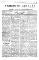 Amigoe di Curacao (20 April 1895), Amigoe di Curacao