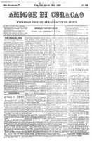 Amigoe di Curacao (6 Juli 1895), Amigoe di Curacao