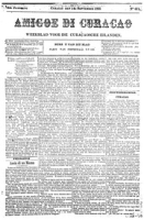 Amigoe di Curacao (14 September 1895), Amigoe di Curacao