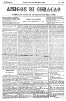 Amigoe di Curacao (16 November 1895), Amigoe di Curacao
