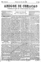 Amigoe di Curacao (11 Juli 1896), Amigoe di Curacao