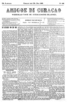 Amigoe di Curacao (25 Juli 1896), Amigoe di Curacao