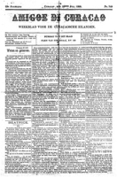 Amigoe di Curacao (23 Juli 1898), Amigoe di Curacao