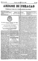 Amigoe di Curacao (22 Juli 1899), Amigoe di Curacao