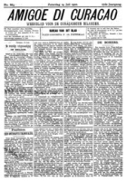 Amigoe di Curacao (14 Juli 1900), Amigoe di Curacao