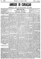 Amigoe di Curacao (5 Augustus 1911), Amigoe di Curacao