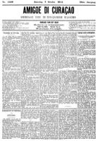 Amigoe di Curacao (7 Oktober 1911), Amigoe di Curacao