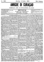 Amigoe di Curacao (5 Oktober 1912), Amigoe di Curacao