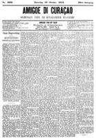 Amigoe di Curacao (19 Oktober 1912), Amigoe di Curacao