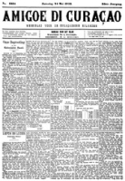 Amigoe di Curacao (24 Mei 1913), Amigoe di Curacao
