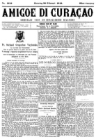 Amigoe di Curacao (20 Februari 1915), Amigoe di Curacao
