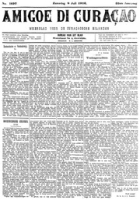 Amigoe di Curacao (8 Juli 1916), Amigoe di Curacao
