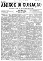 Amigoe di Curacao (23 September 1916), Amigoe di Curacao