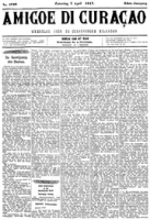 Amigoe di Curacao (7 April 1917), Amigoe di Curacao