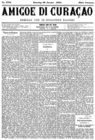 Amigoe di Curacao (26 Januari 1918), Amigoe di Curacao