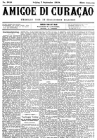 Amigoe di Curacao (7 September 1918), Amigoe di Curacao