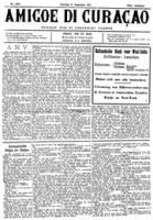 Amigoe di Curacao (10 September 1921), Amigoe di Curacao