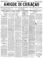 Amigoe di Curacao (6 Maart 1941), Amigoe di Curacao