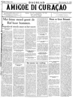 Amigoe di Curacao (14 Maart 1941), Amigoe di Curacao
