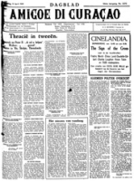 Amigoe di Curacao (9 April 1941), Amigoe di Curacao
