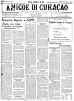 Amigoe di Curacao (15 April 1941), Amigoe di Curacao