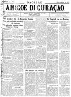 Amigoe di Curacao (17 April 1941), Amigoe di Curacao