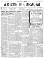 Amigoe di Curacao (8 Oktober 1941), Amigoe di Curacao