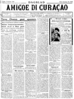 Amigoe di Curacao (17 Oktober 1941), Amigoe di Curacao