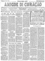 Amigoe di Curacao (27 Januari 1942), Amigoe di Curacao