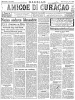 Amigoe di Curacao (1 Juli 1942), Amigoe di Curacao