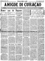 Amigoe di Curacao (17 Maart 1944), Amigoe di Curacao