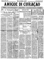 Amigoe di Curacao (31 Maart 1944), Amigoe di Curacao