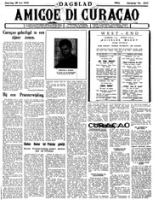 Amigoe di Curacao (29 Juni 1946), Amigoe di Curacao