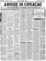 Amigoe di Curacao (7 Augustus 1946), Amigoe di Curacao