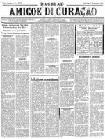 Amigoe di Curacao (8 November 1947), Amigoe di Curacao