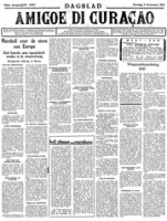 Amigoe di Curacao (11 November 1947), Amigoe di Curacao