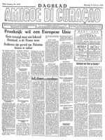 Amigoe di Curacao (14 Februari 1948), Amigoe di Curacao