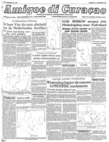 Amigoe di Curacao (15 September 1956), Amigoe di Curacao