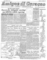 Amigoe di Curacao (13 November 1956), Amigoe di Curacao