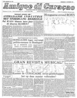 Amigoe di Curacao (15 November 1956), Amigoe di Curacao