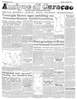 Amigoe di Curacao (23 Augustus 1957), Amigoe di Curacao